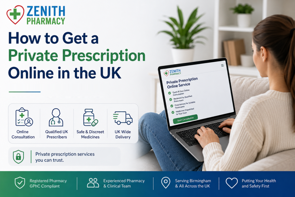 How to Get a Private Prescription Online in the UK