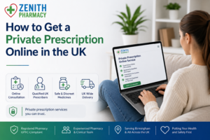 How to Get a Private Prescription Online in the UK